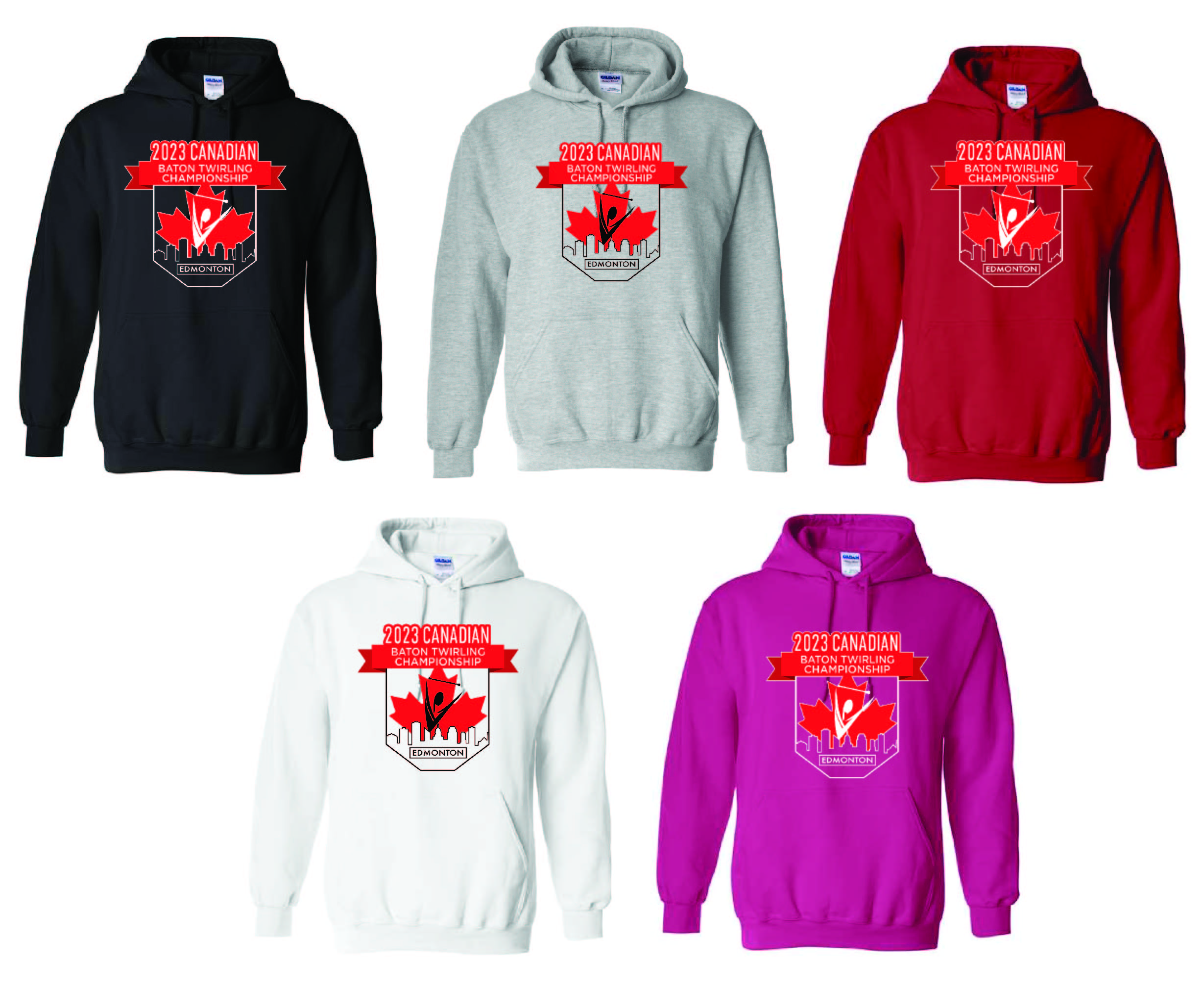 Canadian Baton Twirling Championship Gildan Hoodie | Beast Inc